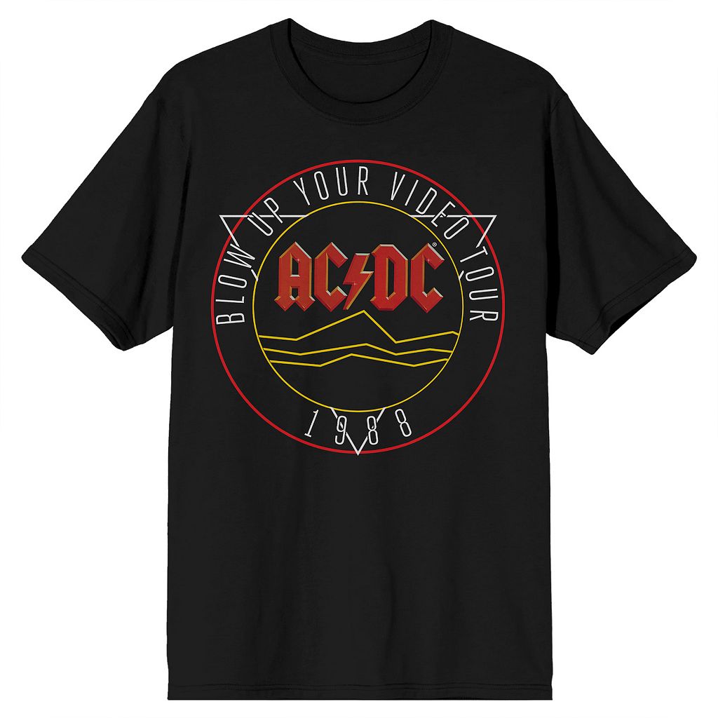 キャラクター Tシャツ 黒色 ブラック 【 LICENSED CHARACTER AC/DC BLOW UP YOUR VIDEO TEE / BLACK 】 メンズファッション トップス カットソー｜スニケス