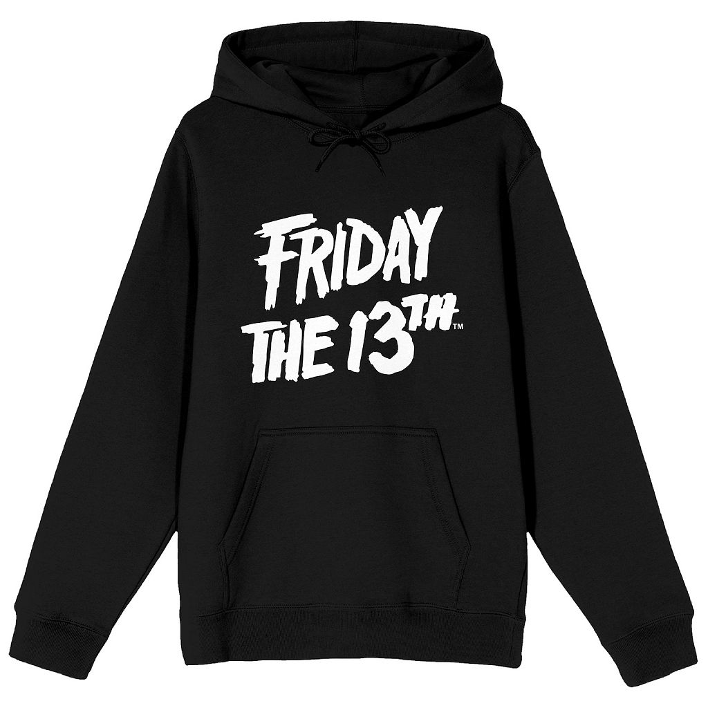 キャラクター フーディー パーカー 黒色 ブラック 【 LICENSED CHARACTER FRIDAY THE 13TH HOODIE / BLACK 】 メンズファッション トップス スウェット トレーナー
