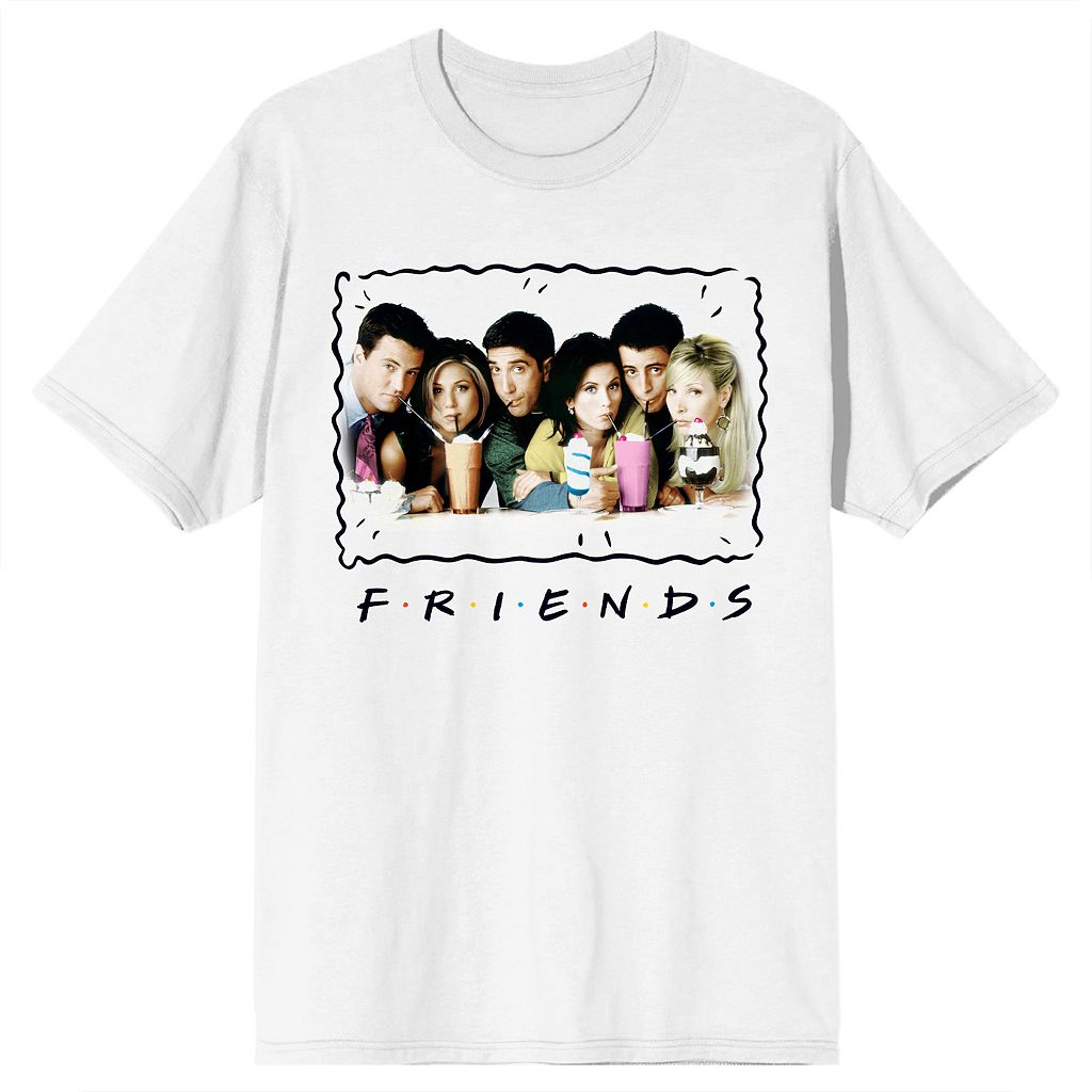 キャラクター Tシャツ 白色 ホワイト 【 LICENSED CHARACTER FRIENDS MAIN CAST TEE / WHITE 】 メンズファッション トップス カットソー｜スニケス
