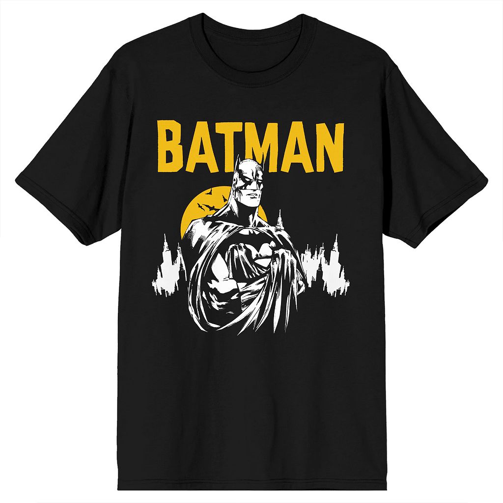 キャラクター Tシャツ 黒色 ブラック 【 LICENSED CHARACTER BATMAN GOTHAMS PROTECTOR TEE / BLACK 】 メンズファッション トップス カットソー