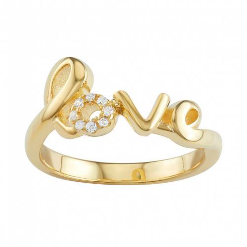銀色 シルバー LOVE" 【 UNBRANDED STERLING SILVER RING / 】 ジュエリー アクセサリー レディースジュエリー 指輪 リング