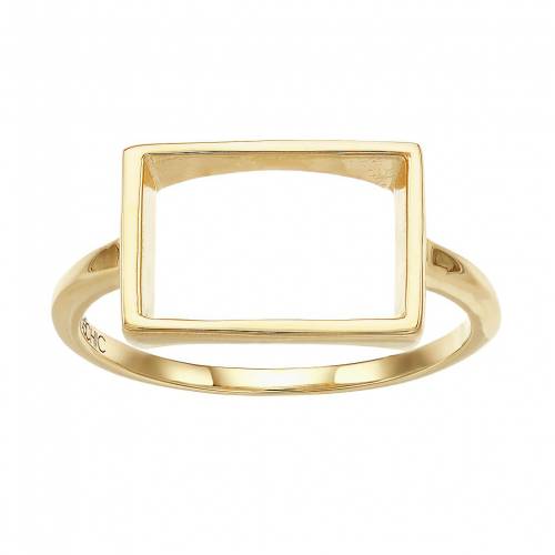 ゴールド 【 SECHIC 14K GOLD FRAME RING / 14K GOLD 】 ジュエリー アクセサリー レディースジュエリー 指輪 リング