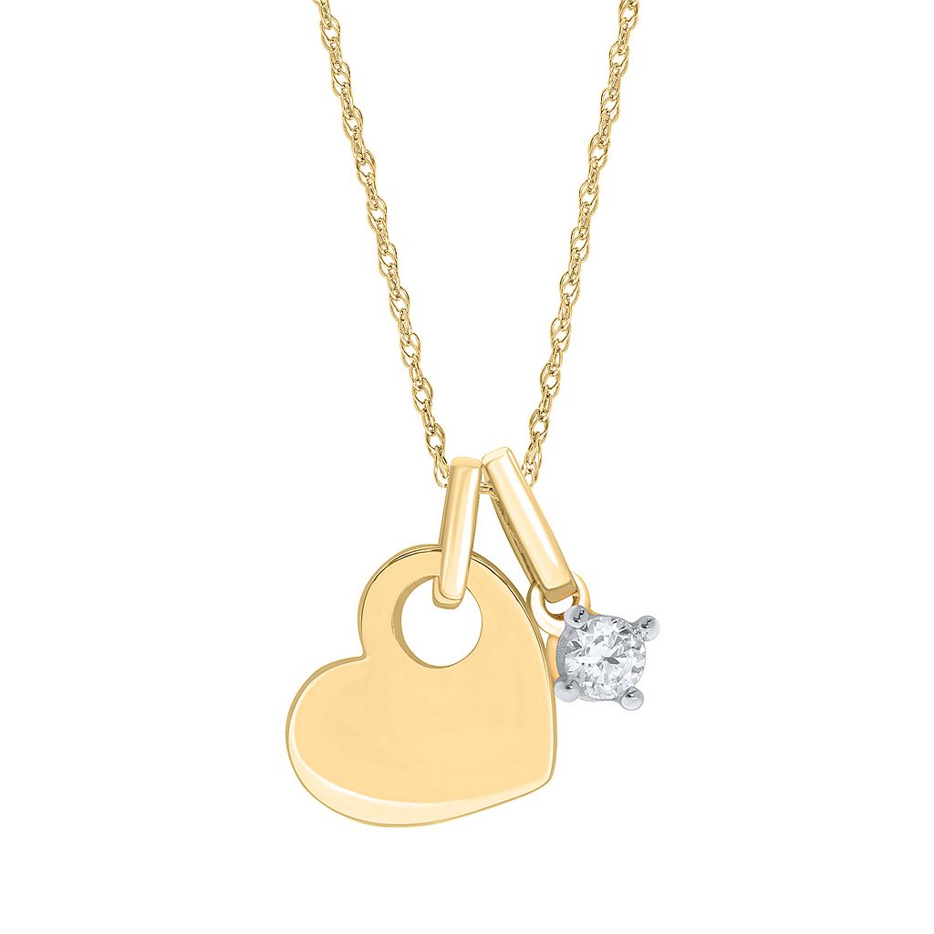 銀色 シルバー ダイヤモンド ネックレス 【 UNBRANDED STERLING SILVER DIAMOND ACCENT HEART CHARM NECKLACE / 】 ジュエリー アクセサリー レディースジュエリー ペンダント|スニケス