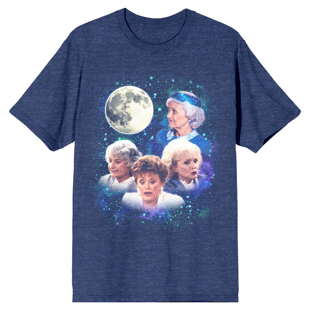 キャラクター Tシャツ 青色 ブルー 【 LICENSED CHARACTER GOLDEN S MOONLIGHT TEE / BLUE 】 メンズファッション トップス カットソー