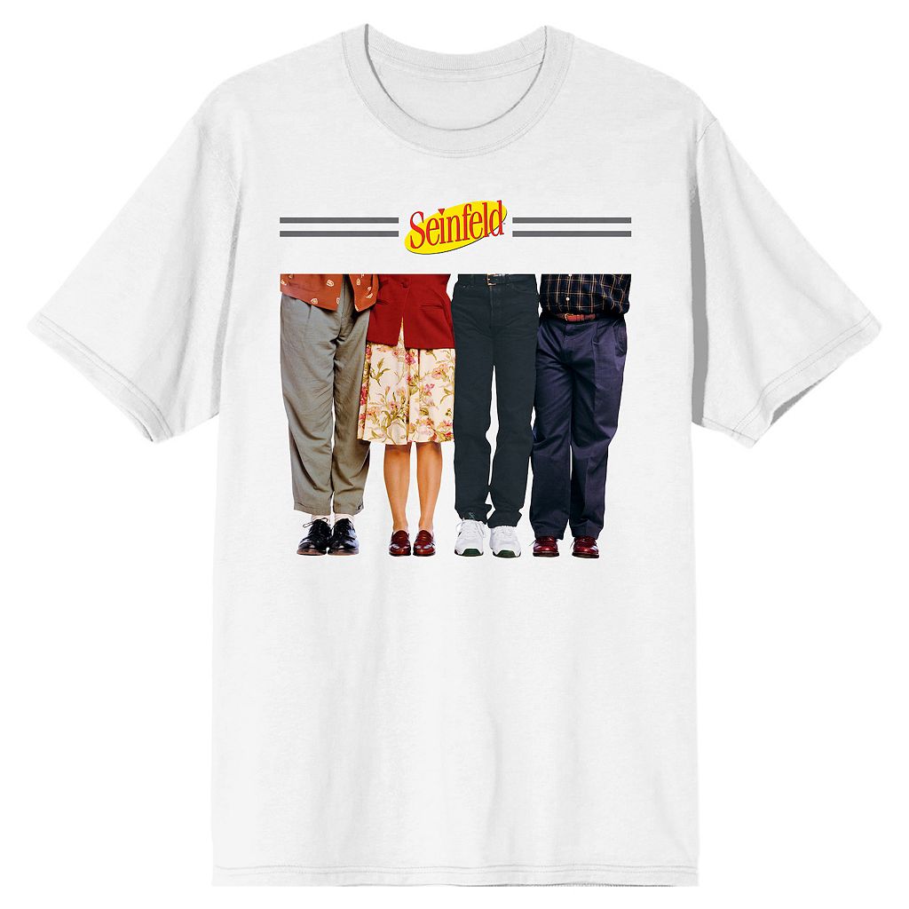 キャラクター Tシャツ 白色 ホワイト 【 LICENSED CHARACTER SEINFELD CHARACTER LEGS TEE / WHITE 】 メンズファッション トップス カットソー