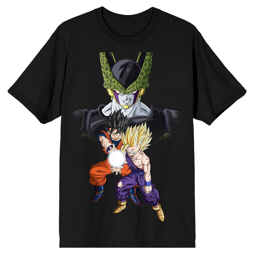 キャラクター ドラゴン Tシャツ 黒色 ブラック 【 LICENSED CHARACTER DRAGON BALL Z CELL GOKU AND GOHAN TEE / BLACK 】 メンズファッション トップス カットソー 14,550円