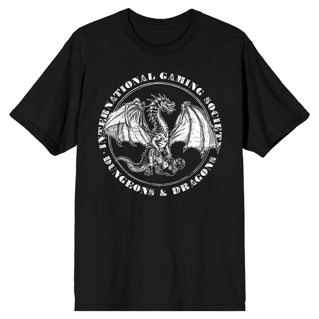 キャラクター Tシャツ 黒色 ブラック & 【 LICENSED CHARACTER DUNGEONS DRAGONS DICE TEE / BLACK 】 メンズファッション トップス カットソー｜スニケス