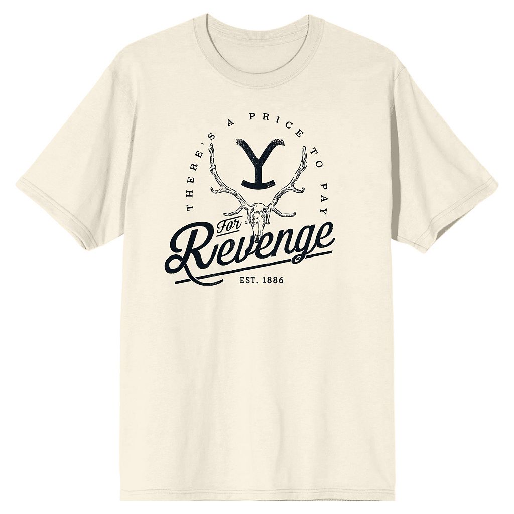 キャラクター ロゴ Tシャツ 白色 ホワイト 【 LICENSED CHARACTER YELLOWSTONE LOGO REVENGE TEE / WHITE 】 メンズファッション トップス カットソー｜スニケス