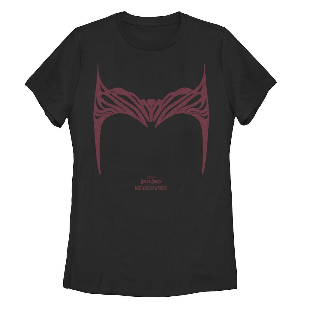 【★百貨店SALE★6/11夜夜中2時迄】文字記号 安全帽 プルオーバー 黒いこと 黒いこと 【 LICENSED CHARACTER MARVEL SCARLET WITCH HELMET TEE / BLACK 】 キッズ もの言う花 マタニティ トップス カットソー