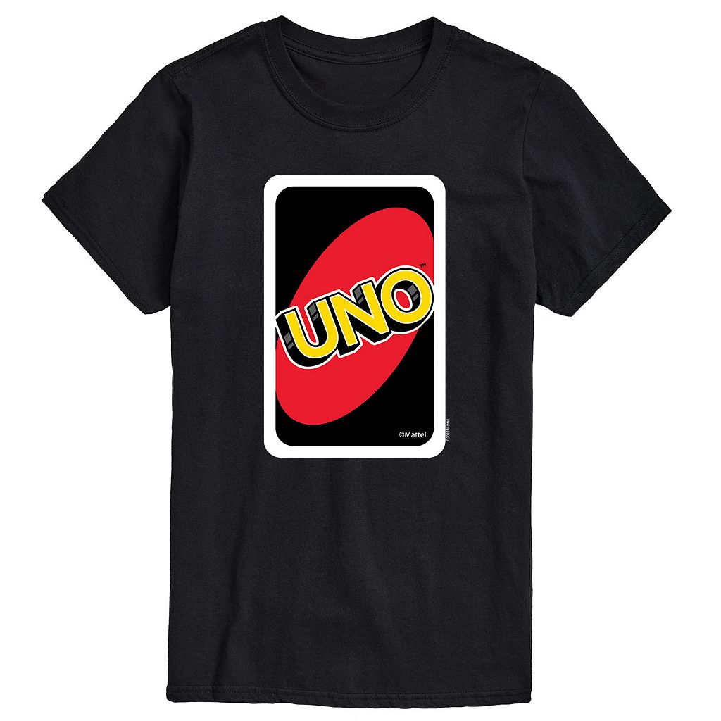 Tシャツ 黒色 ブラック 【 MATTEL UNO CARD TEE / BLACK 】 メンズファッション トップス カットソー