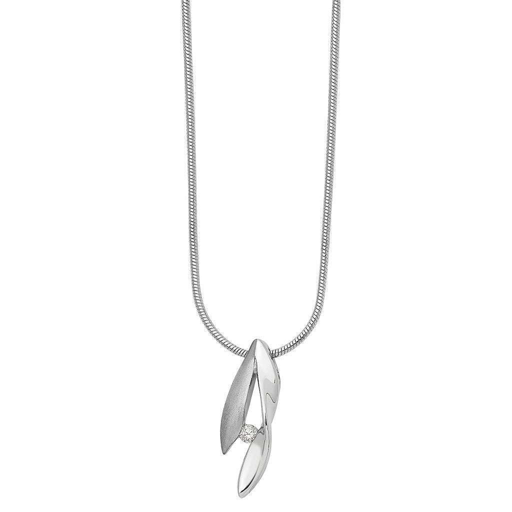 白色 ホワイト 銀色 シルバー サテン ダイヤモンド ネックレス & 【 WHITE ICE STERLING SILVER SATIN POLISHED DIAMOND ACCENT NECKLACE / 】 ジュエリー アクセサリー レディースジュエリー ペンダント|スニケス