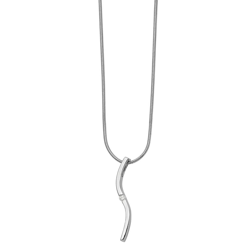 白色 ホワイト 銀色 シルバー ダイヤモンド ネックレス 【 WHITE ICE STERLING SILVER DIAMOND ACCENT NECKLACE / 】 ジュエリー アクセサリー レディースジュエリー ペンダント|スニケス