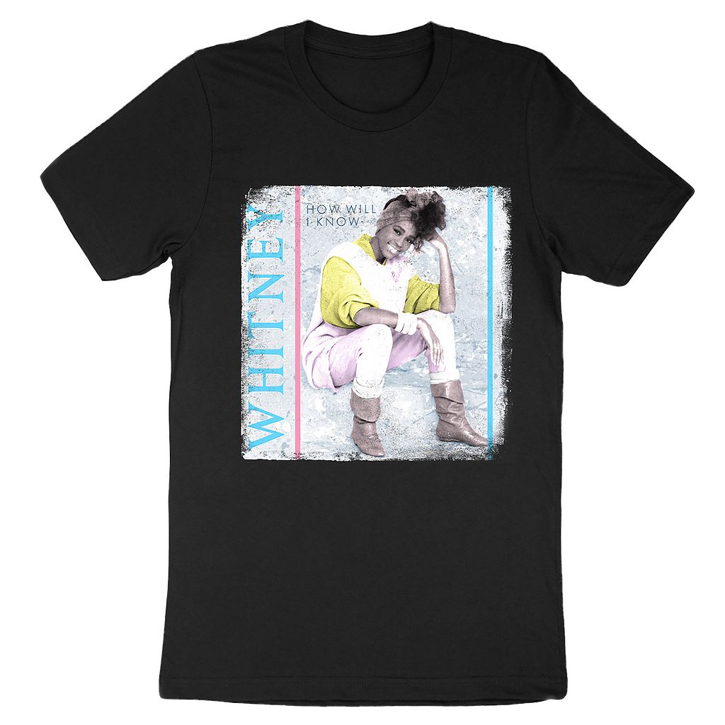 人となり ヒューストン プルオーバー 黒いこと 黒いこと 【 LICENSED CHARACTER WHITNEY HOUSTON HOW WILL I KNOW TEE / BLACK 】 メンズ流行り物 トップス カットソー