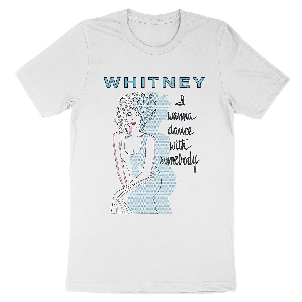人となり ヒューストン プルオーバー 白いこと 白いこと 【 LICENSED CHARACTER WHITNEY HOUSTON TEE / WHITE 】 メンズ流行り物 トップス カットソー