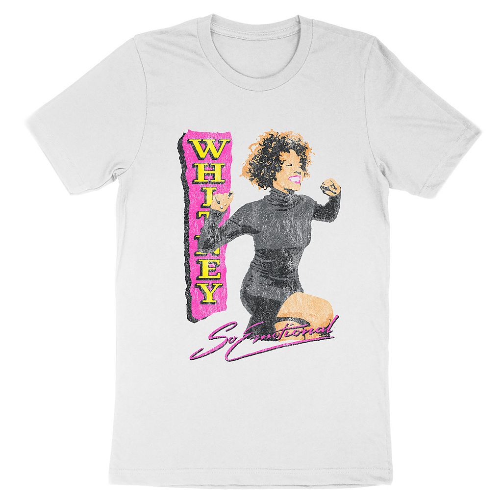 人となり ヒューストン プルオーバー 白いこと 白いこと 【 LICENSED CHARACTER WHITNEY HOUSTON TEE / WHITE 】 メンズ流行り物 トップス カットソー