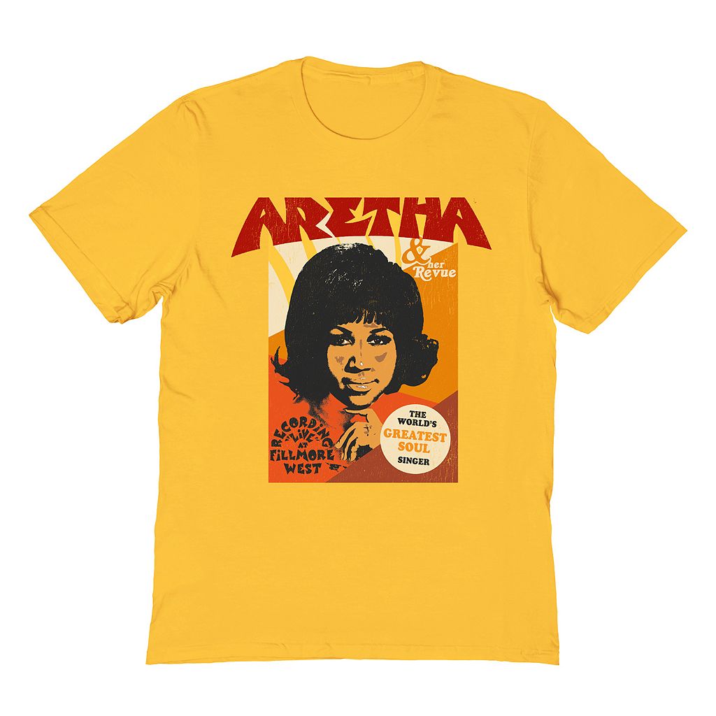 人となり フランクリン メンズ プルオーバー 【 LICENSED CHARACTER ARETHA FRANKLIN MENS TEE / 】 メンズ流行り物 トップス カットソー