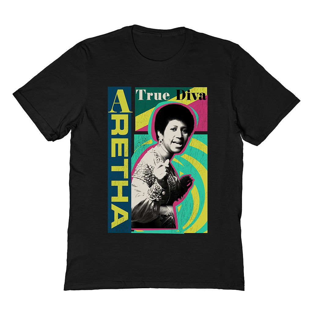人となり フランクリン メンズ プルオーバー 【 LICENSED CHARACTER ARETHA FRANKLIN MENS TEE / 】 メンズ流行り物 トップス カットソー