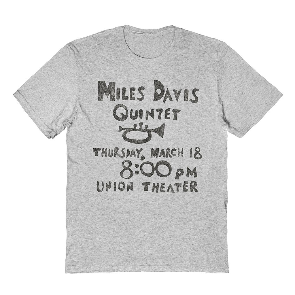 キャラクター Tシャツ 灰色 グレー グレイ 【 LICENSED CHARACTER MILES DAVIS TEE / SPORT GRAY 】 メンズファッション トップス カットソー