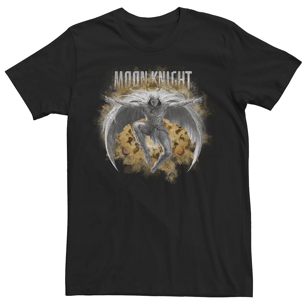 キャラクター Tシャツ 黒色 ブラック 【 LICENSED CHARACTER MARVEL MOON KNIGHT LEAPING TEE / BLACK 】 メンズファッション トップス カットソー｜スニケス