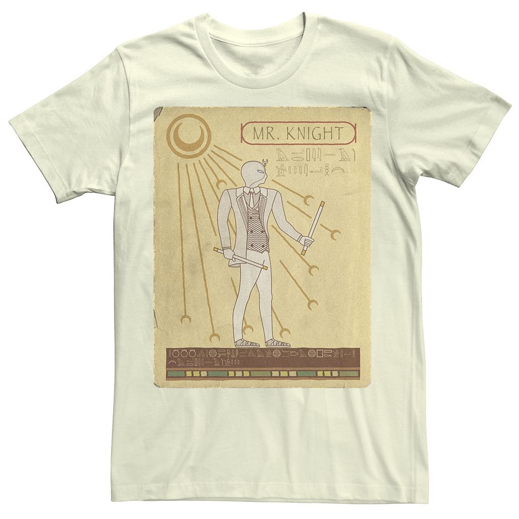 キャラクター Tシャツ ナチュラル MR. 【 LICENSED CHARACTER MARVEL MOON KNIGHT ANCIENT CARD TEE / NATURAL 】 メンズファッション トップス カットソー｜スニケス