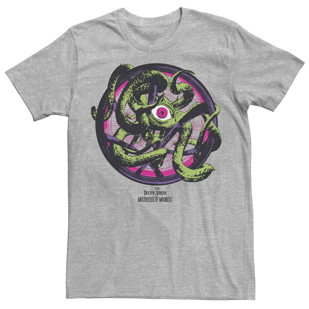 キャラクター ドクター Tシャツ ヘザー 【 LICENSED CHARACTER MARVEL DOCTOR STRANGE MOVIE 2 SEAL OF VISHANTI TEE / ATHLETIC HEATHER 】 メンズファッション トップス カットソー
