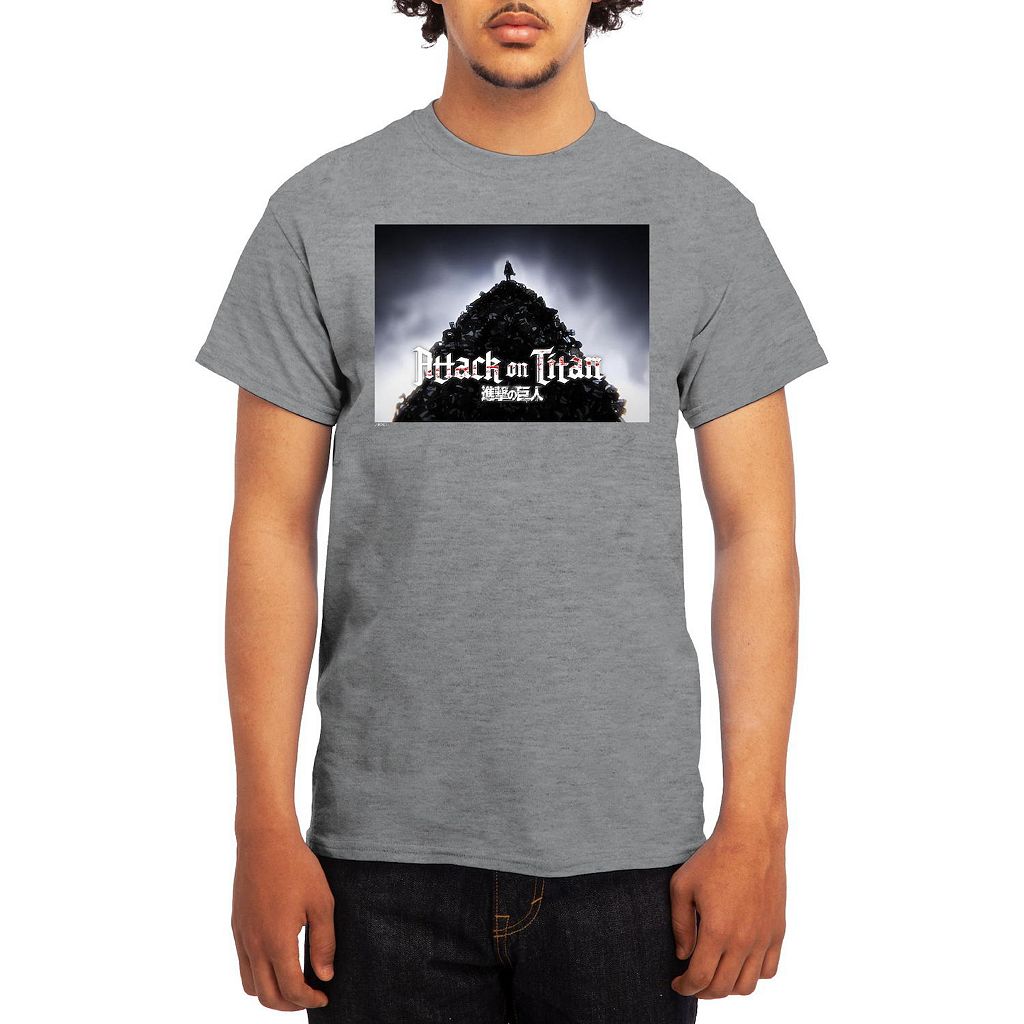 キャラクター Tシャツ 【 LICENSED CHARACTER ATTACK ON TITAN TEE / 】 メンズファッション トップス カットソー