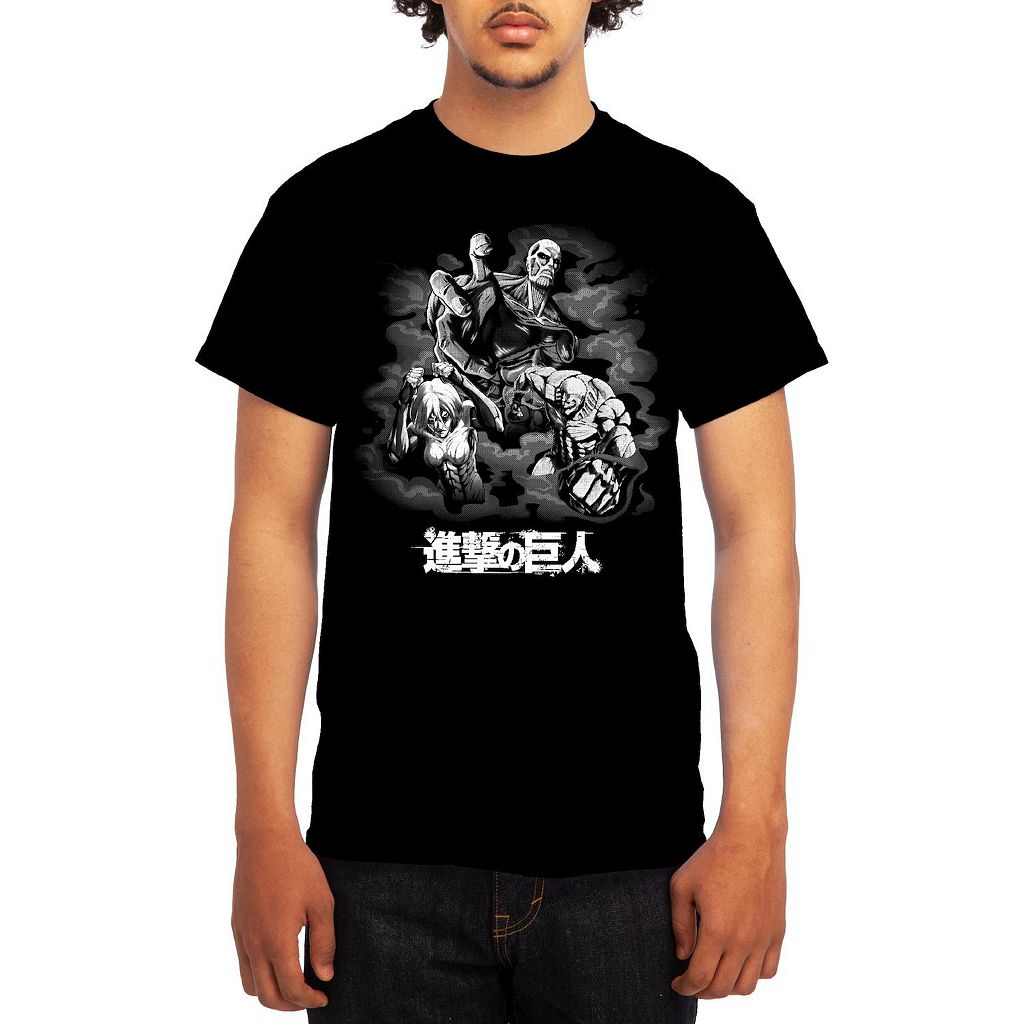 キャラクター Tシャツ 【 LICENSED CHARACTER ATTACK ON TITAN TEE / 】 メンズファッション トップス カットソー