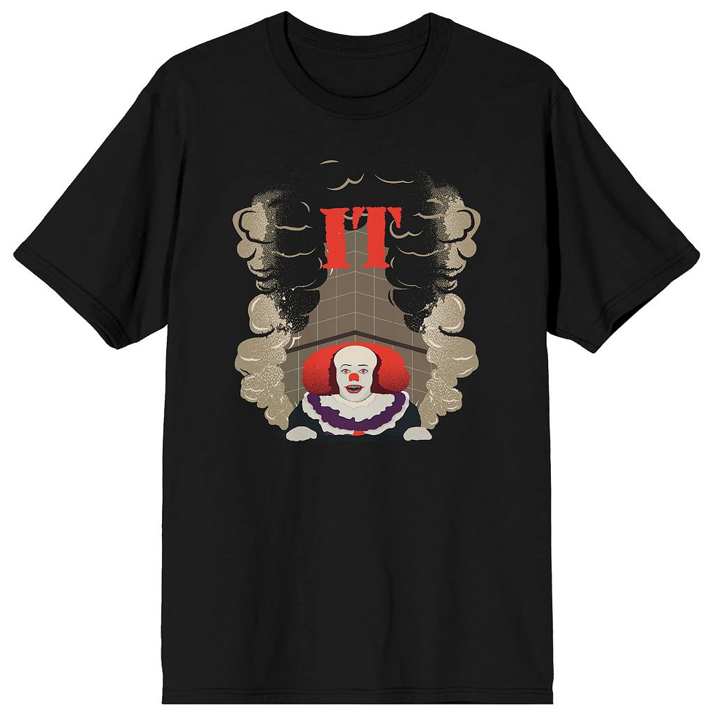 キャラクター クラシック Tシャツ 黒色 ブラック 【 LICENSED CHARACTER IT CLASSIC PENNYWISE TEE / BLACK 】 メンズファッション トップス カットソー