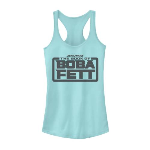 ロゴタイプ グラフィック 貯蔵タンクいの一番 スターウォーズ 【 STAR WARS THE BOOK OF BOBA FETT SIMPLE LOGO GRAPHIC TANK TOP / CANCUN 】 キッズ もの言う花 マタニティ トップス