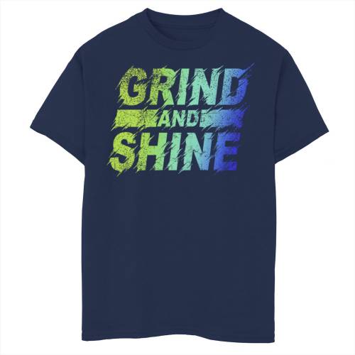 【★百貨店SALE★6/11夜夜中2時迄】プルオーバー 紺色 米国海軍 【 UNBRANDED GRIND AND SHINE GRADIENT MOTION SIGN TEE / NAVY 】 キッズ もの言う花 マタニティ トップス カットソー