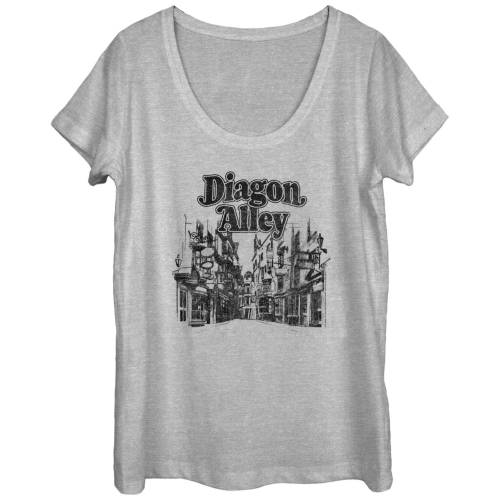 【★百貨店SALE★6/11夜夜中2時迄】文字記号 プルオーバー ギョリュウモドキ 【 LICENSED CHARACTER HARRY POTTER DIAGON ALLEY TEE / ATHLETIC HEATHER 】 キッズ もの言う花 マタニティ トップス カットソー