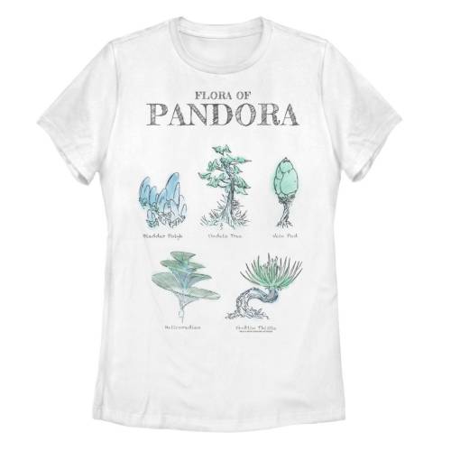 キャラクター Tシャツ 白色 ホワイト 【 LICENSED CHARACTER AVATAR FLORA OF PANDORA BOTANICAL SKETCHES TEE / WHITE 】 キッズ ベビー マタニティ トップス カットソー