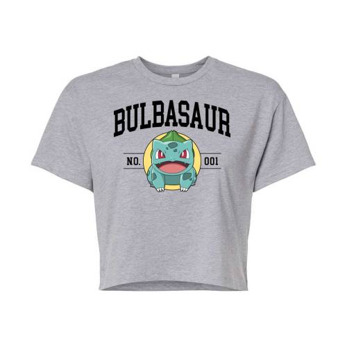キャラクター Tシャツ 【 LICENSED CHARACTER POKEMON BULBASAUR CROPPED TEE / 】 キッズ ベビー マタニティ トップス カットソー