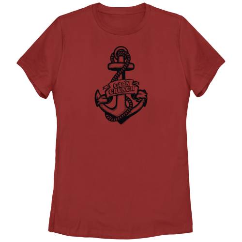 【★百貨店SALE★6/11夜夜中2時迄】文字記号 グラフィック プルオーバー 赤 赤いこと 【 LICENSED CHARACTER CAPTAIN CRUNCH SAILOR ANCHOR TATTOO GRAPHIC TEE / RED 】 キッズ もの言う花 マタニティ トップス カットソー