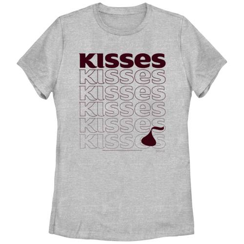 【★百貨店SALE★6/11夜夜中2時迄】グラフィック プルオーバー ギョリュウモドキ HERSHEY\u0027S 【 KISSES STACKED GRAPHIC TEE / ATHLETIC HEATHER 】 キッズ もの言う花 マタニティ トップス カットソー