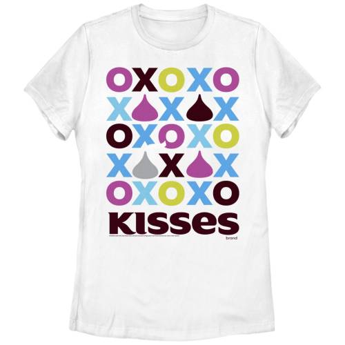 【★百貨店SALE★6/11夜夜中2時迄】グラフィック プルオーバー 白いこと 白いこと HERSHEY\u0027S 【 KISSES XOXO GRAPHIC TEE / WHITE 】 キッズ もの言う花 マタニティ トップス カットソー
