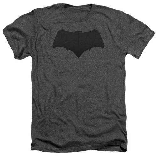 キャラクター ロゴ ヘザー Tシャツ チャコール 【 LICENSED CHARACTER BATMAN V SUPERMAN LOGO ADULT HEATHER T-SHIRT / CHARCOAL 】 メンズファッション トップス カットソー|スニケス