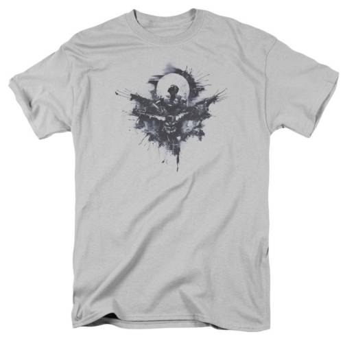 キャラクター スリーブ Tシャツ 銀色 シルバー 半袖 【 LICENSED CHARACTER BATMAN V SUPERMAN SPLATTER SHORT SLEEVE ADULT T-SHIRT / SILVER 】 メンズファッション トップス カットソー｜スニケス
