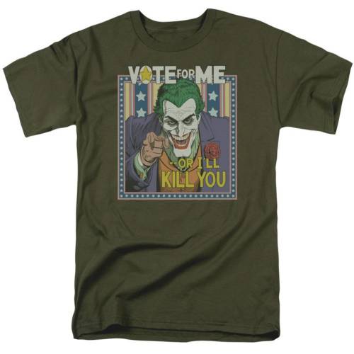 キャラクター スリーブ Tシャツ 緑 グリーン 半袖 【 LICENSED CHARACTER BATMAN DARK DETECTIVE 1 SHORT SLEEVE ADULT T-SHIRT / MILITARY GREEN 】 メンズファッション トップス カットソー|スニケス