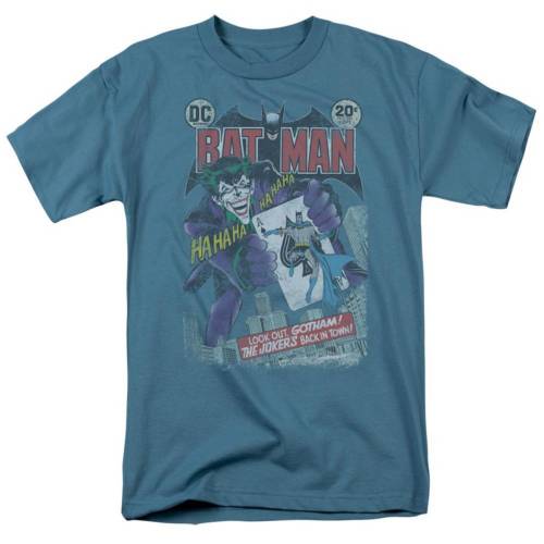 キャラクター スリーブ Tシャツ 半袖 【 LICENSED CHARACTER BATMAN 251 DISTRESSED SHORT SLEEVE ADULT T-SHIRT / SLATE 】 メンズファッション トップス カットソー|スニケス