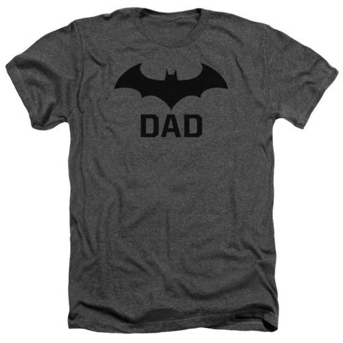 キャラクター ヘザー Tシャツ チャコール 【 LICENSED CHARACTER BATMAN HUSH DAD ADULT HEATHER T-SHIRT / CHARCOAL 】 メンズファッション トップス カットソー｜スニケス