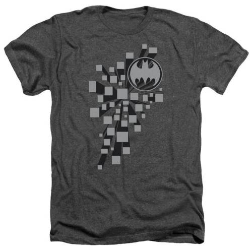 キャラクター ヘザー Tシャツ チャコール 【 LICENSED CHARACTER BATMAN GOTHAM 3D ADULT HEATHER T-SHIRT / CHARCOAL 】 メンズファッション トップス カットソー|スニケス
