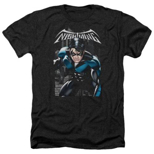 キャラクター レガシー ヘザー Tシャツ 黒色 ブラック 【 LICENSED CHARACTER BATMAN A LEGACY ADULT HEATHER T-SHIRT / BLACK 】 メンズファッション トップス カットソー|スニケス