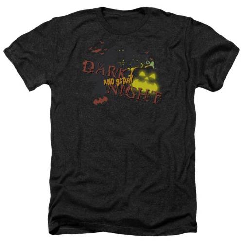 キャラクター ナイト ヘザー Tシャツ 黒色 ブラック 【 LICENSED CHARACTER BATMAN DARK AND SCARY NIGHT ADULT HEATHER T-SHIRT / BLACK 】 メンズファッション トップス カットソー|スニケス