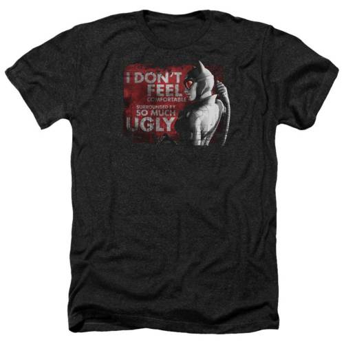 キャラクター シティ ヘザー Tシャツ 黒色 ブラック 【 LICENSED CHARACTER BATMAN ARKHAM CITY SO MUCH UGLY ADULT HEATHER T-SHIRT / BLACK 】 メンズファッション トップス カットソー|スニケス