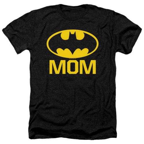 キャラクター バット ヘザー Tシャツ 黒色 ブラック 【 LICENSED CHARACTER BATMAN BAT MOM ADULT HEATHER T-SHIRT / BLACK 】 メンズファッション トップス カットソー|スニケス