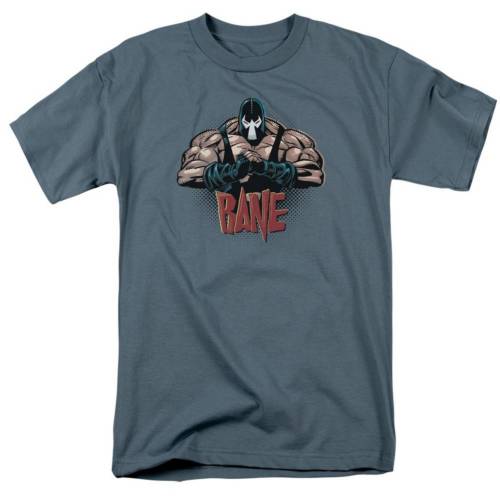キャラクター ポンプ スリーブ Tシャツ 半袖 【 LICENSED CHARACTER BATMAN BANE PUMP YOU UP SHORT SLEEVE ADULT T-SHIRT / SLATE 】 メンズファッション トップス カットソー|スニケス