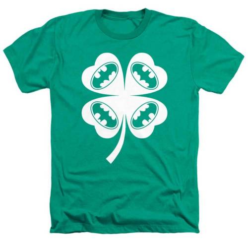 キャラクター バット ヘザー Tシャツ 緑 グリーン 【 LICENSED CHARACTER BATMAN BAT CLOVER ADULT HEATHER T-SHIRT / KELLY GREEN 】 メンズファッション トップス カットソー|スニケス