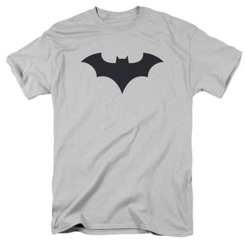 キャラクター ロゴ スリーブ Tシャツ 銀色 シルバー 半袖 【 LICENSED CHARACTER BATMAN 52 TITLE LOGO SHORT SLEEVE ADULT T-SHIRT / SILVER 】 メンズファッション トップス カットソー|スニケス