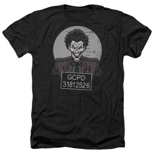 キャラクター ヘザー Tシャツ 黒色 ブラック BUSTED! 【 LICENSED CHARACTER BATMAN ADULT HEATHER T-SHIRT / BLACK 】 メンズファッション トップス カットソー|スニケス